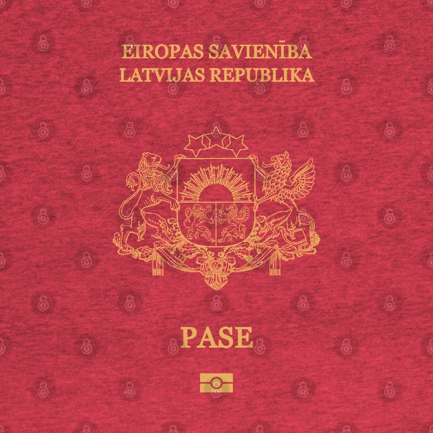 Latvia passport by Travellers